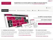 Tablet Screenshot of myhrreseller.com